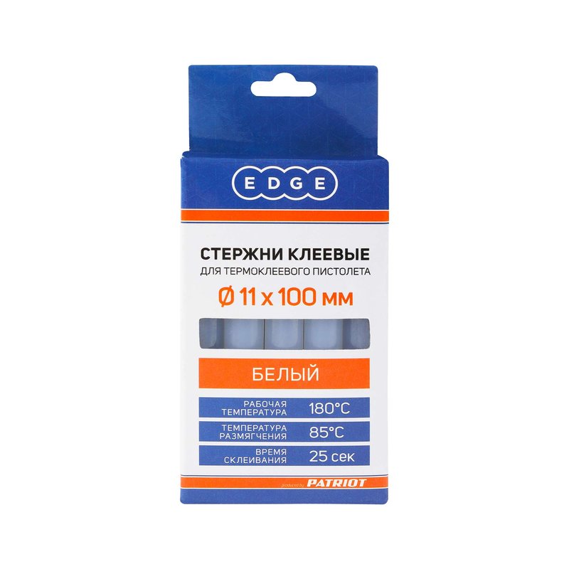Стержни клеевые белые (11х100 мм, 10 шт.) 816001013