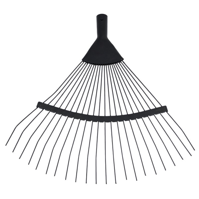 Грабли веерные 22-х зубые,б/ч, круглый зуб/Россия Политех Инструмент Инструмент 7660107