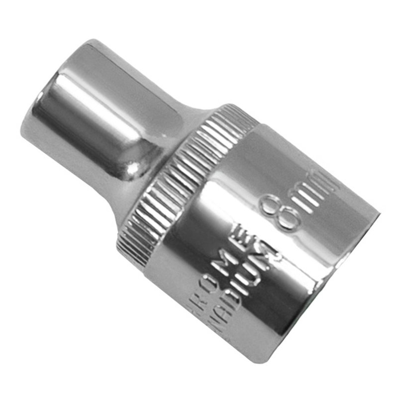 Головка торц. 1/2, 8мм ,6-гр.-FLANK. с насеч. CrV Pobedit 2843508