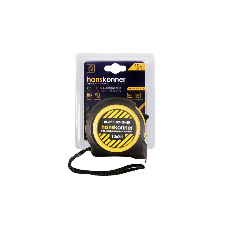 Рулетка Hanskonner HK2010-03-10-25