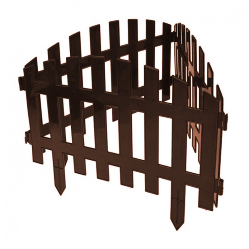 Заборчик Декоративный 3,10 м. шоколад Россия 8065003
