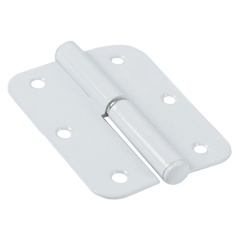 Петля накладная разъемн. лев. 85 мм, белый Россия 8130219