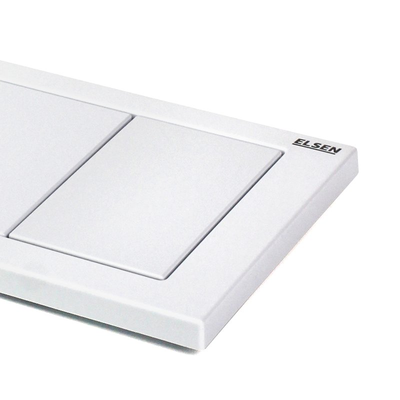 Клавиша смыва, цвет белый Elsen E05.white