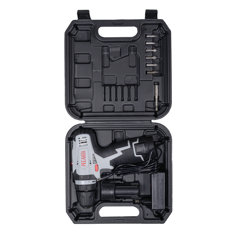 Дрель-шуруповерт Ресанта ДА-12-2ЛК (с 2-мя АКБ, кейс)