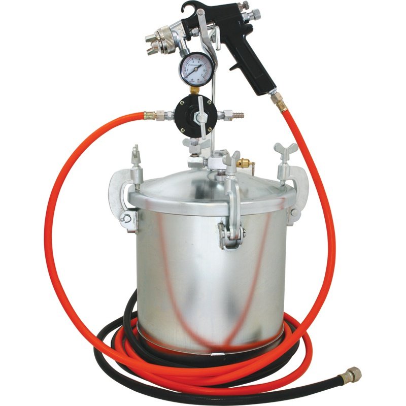 Красконагнетательный бак с краскораспылителем Калибр КБ-10 00000049779