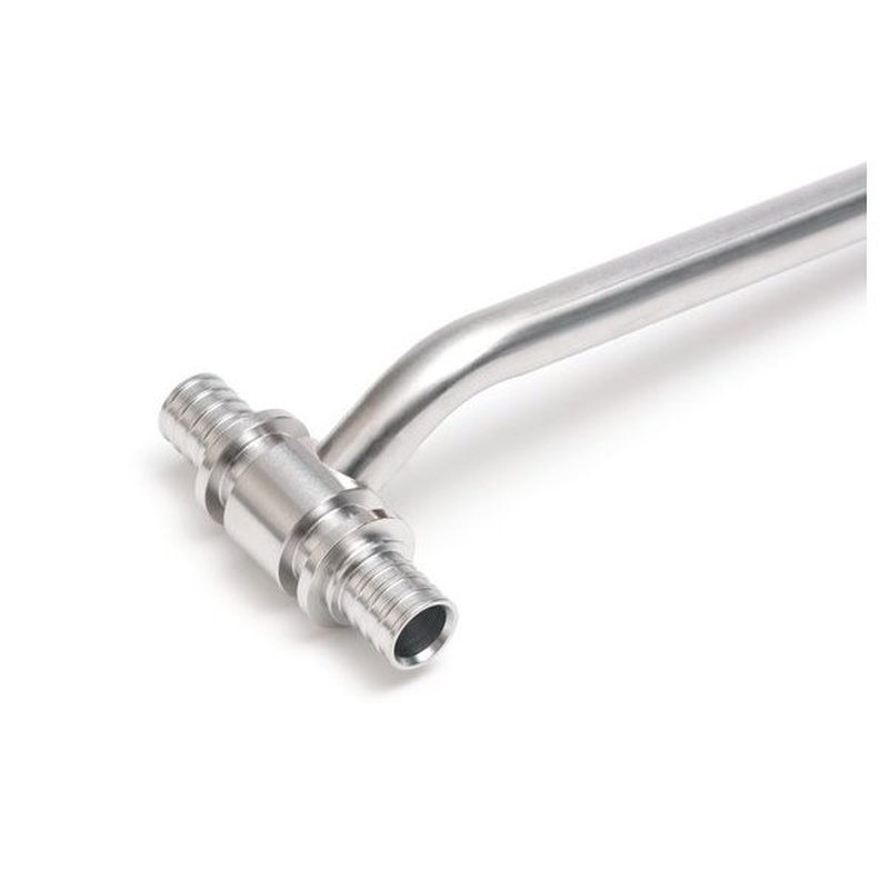 Трубка из. нерж. стали  для подкл. радиатора, Т-образная 20/250