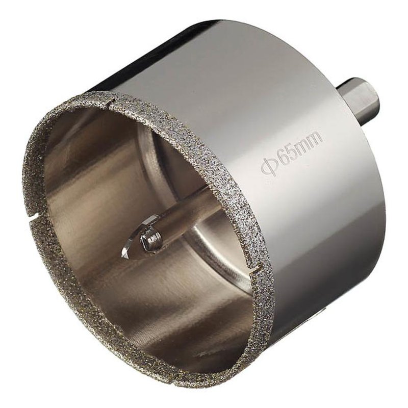 Коронка алмазная по керамике и кафелю с центрирующим сверлом 65мм Trio-Diamond 400065