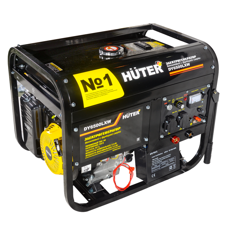 Портативный бензогенератор HUTER DY6500LXW 64/1/18