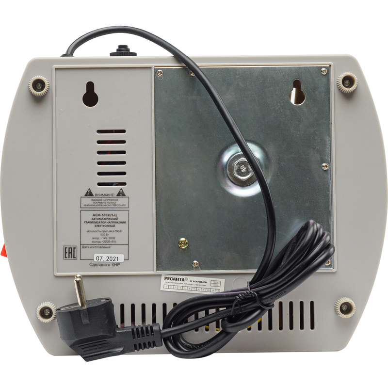 Стабилизатор напряжения серии LUX РЕСАНТА АСН-1000Н2/1-Ц 63/6/13