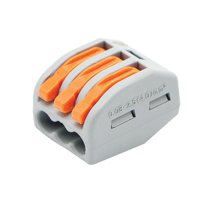 Строительно-монтажная клемма СМК 222-413 (25штук/упаковка) IN HOME 4690612027234