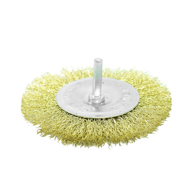 Щетка-крацовка Плоская со шпилькой 100 мм, латунированная, Pobedit Pobedit 2122100