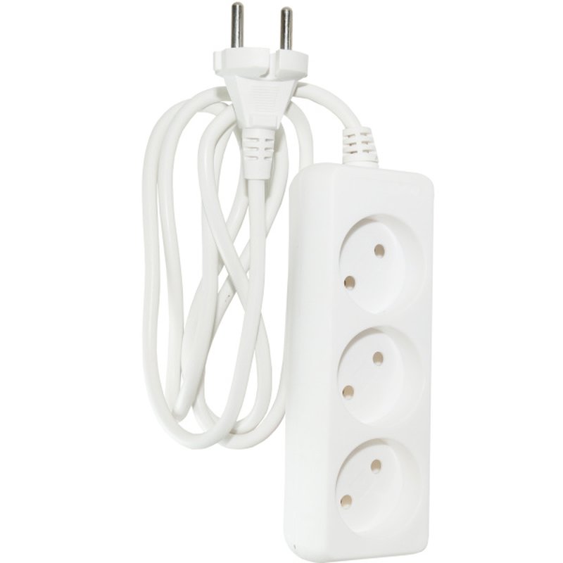 Удлинитель U-3g-7m-c с 3 евророзетками (б/з) 7м, SIMPLE POWER Jilion 9534029