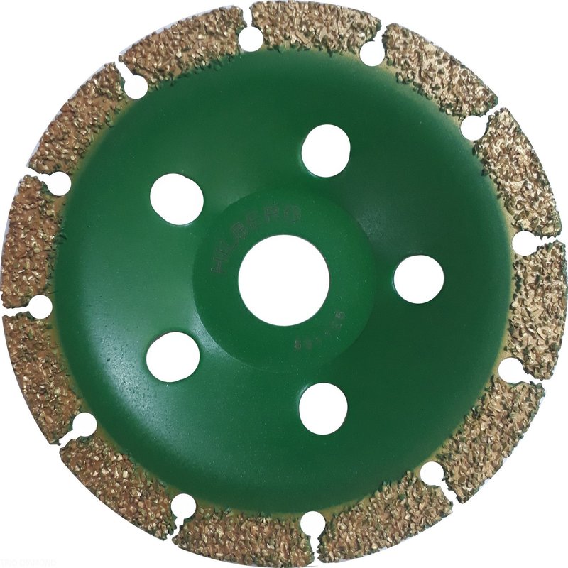 Алмазная чашка Hilberg Super Wood Cup 125 №30 (531125)