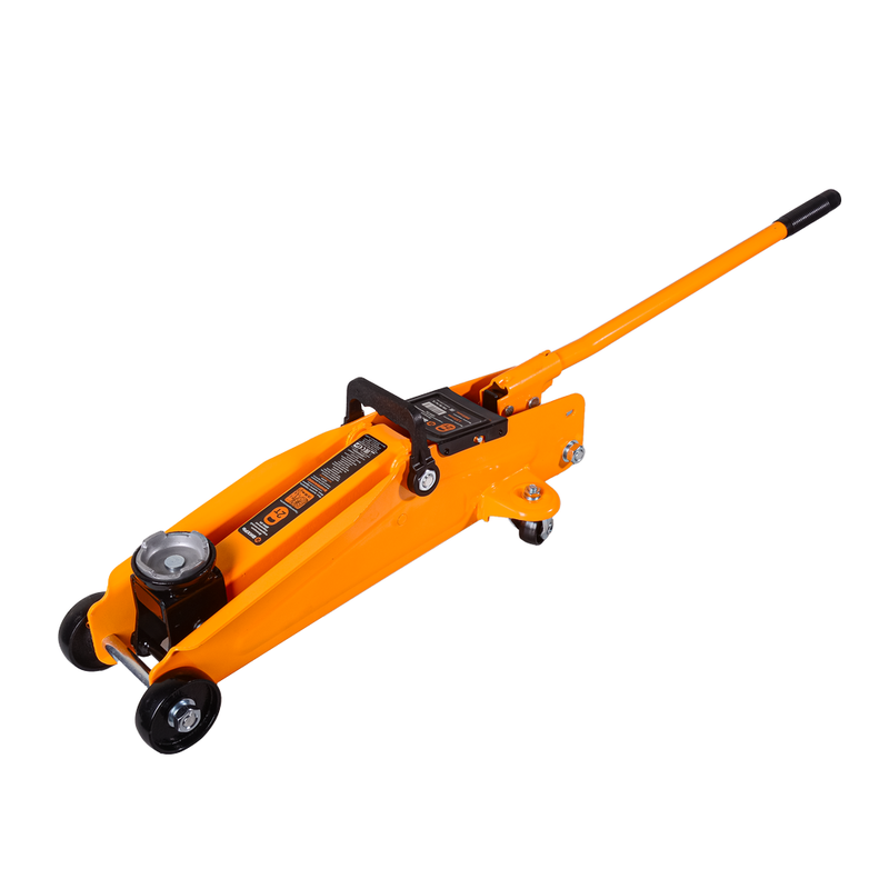 Домкрат гидравлический подкатной ДМК-2К (2 т, 135-385 мм, в кейсе) Вихрь 73/5/4/1