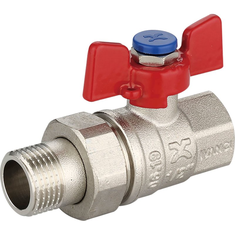 Кран шаровой IVANCI Superior с разъемным соединителем ВН 1 IVC.100227.N.05