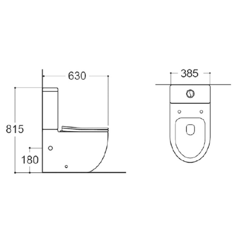 Сливной бачок, , Light, шгв 365*160*385, цвет-белый матовый Splendy LI10238DWM