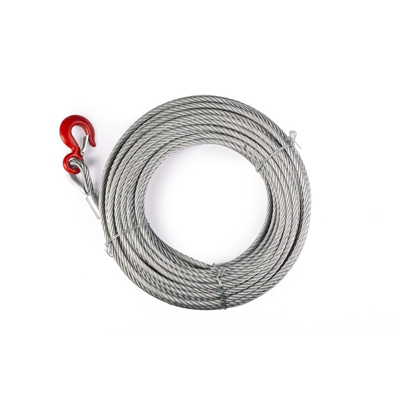 Канат для лебедки МТМ 1600 (1.6 т; 12 м; 11 мм; тип ZNL) TOR 1002181