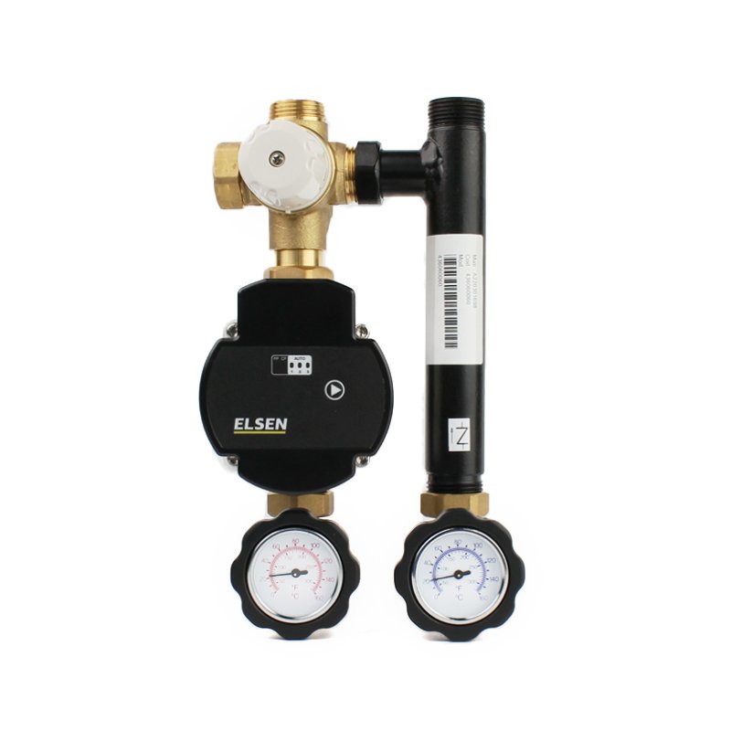Насосная группа термостатическая без насоса, DN 20 Elsen EFG20.030