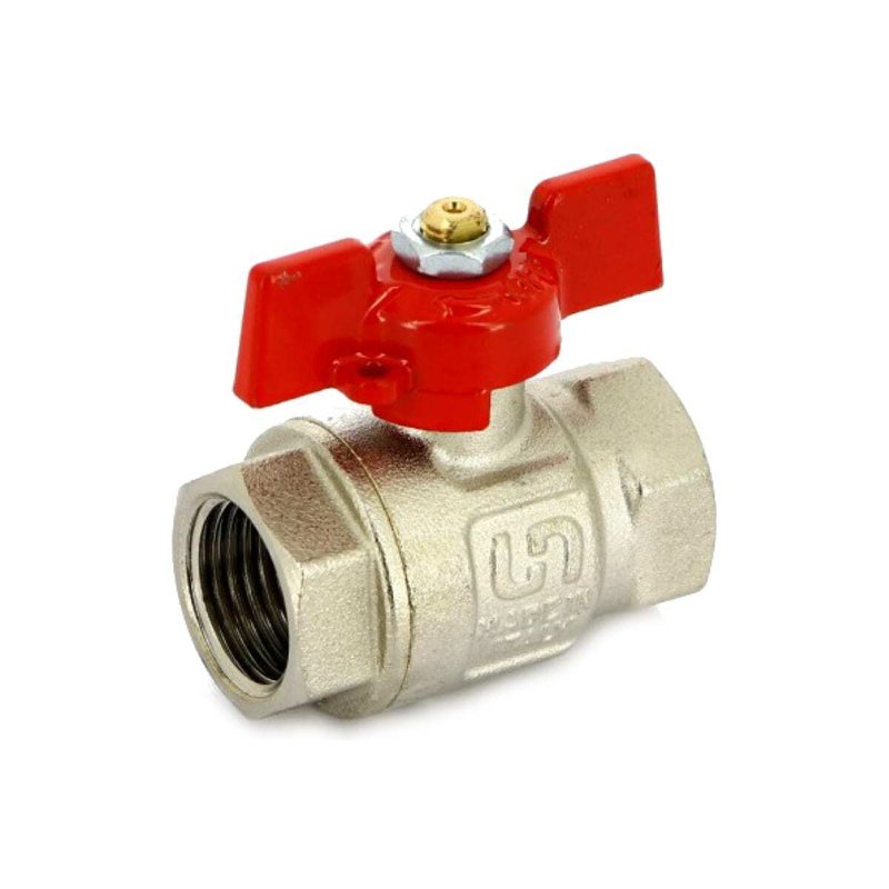 Кран ВВ 1" полнопроходной, бабочка ETALON