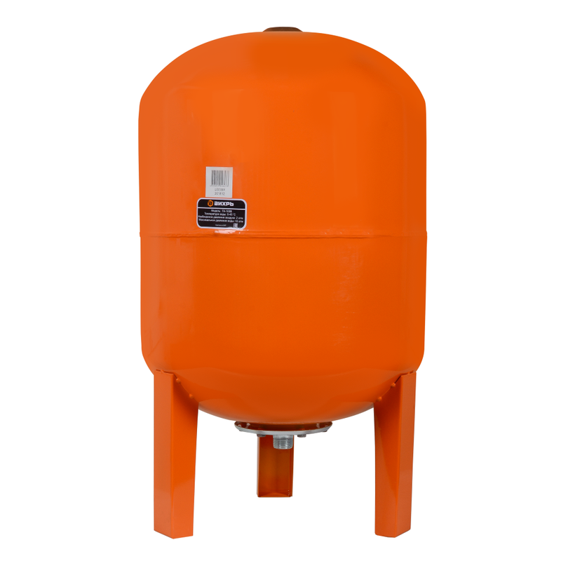Гидроаккумулятор (бак) ВИХРЬ ГА-100В 68/6/5