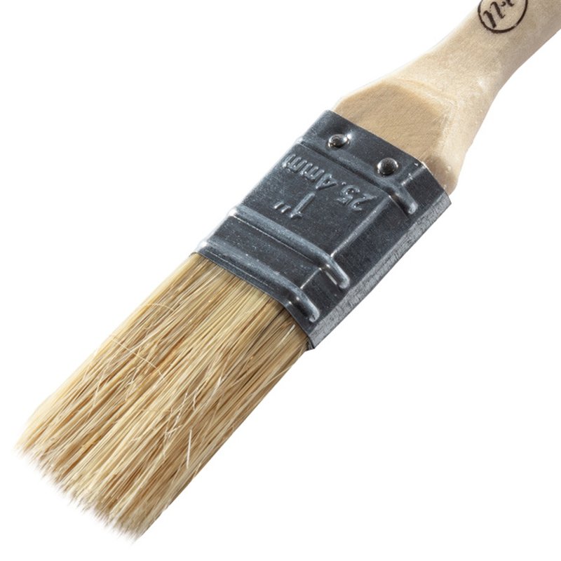 Кисть-флейц, светлая щетина 1" (25 мм) ЛЮКС Политех Инструмент Инструмент 1505010