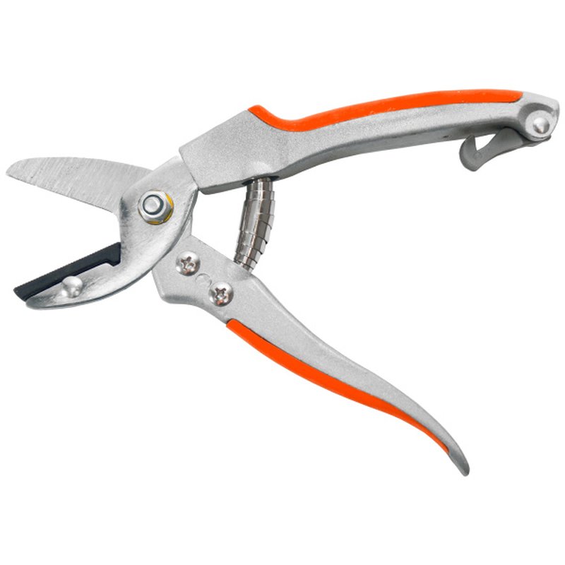 Секатор с наковальней метал.обрезин.рукоятки Profi Polyagro 7591550