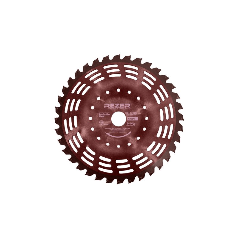 Нож для бензо/электрокосы REZER PROFI GS-Thor 230x25.4x36T 03.010.00050