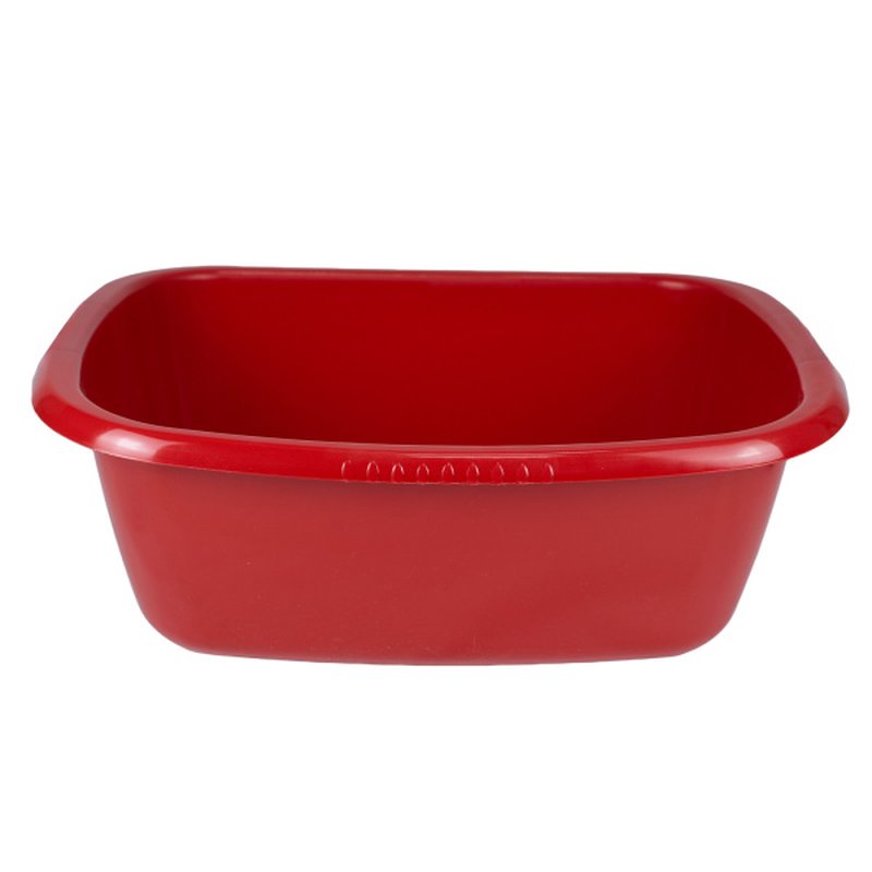 Таз овальный 32 л. красный Guppy 9101041