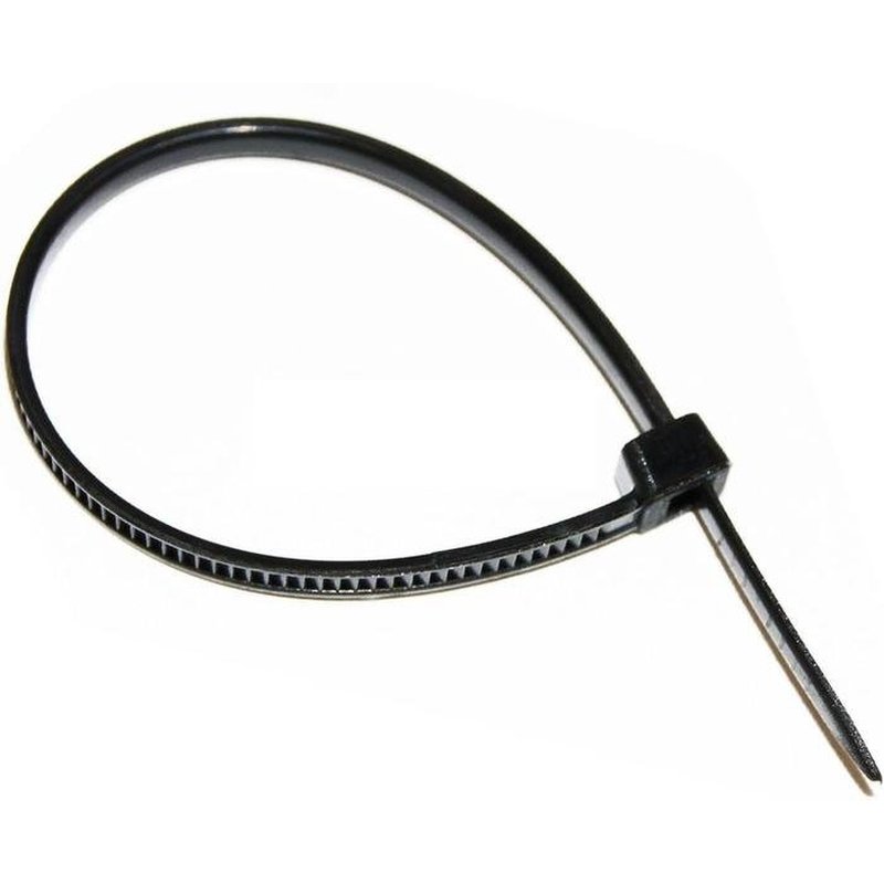 Хомут КСС-А 4,8х300 нейлоновый с УФ защитой черный (100штук/упаковка) IN HOME 4690612011875