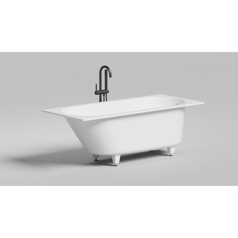 Ванна, , Ornella, шгв 1600*700*625, цвет-белый матовый Salini 102326M