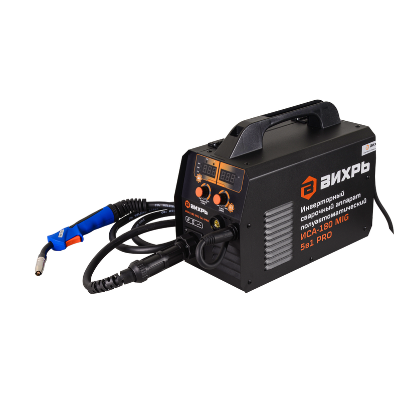 Сварочный полуавтомат ИСА-180 MIG PRO Вихрь 65/184