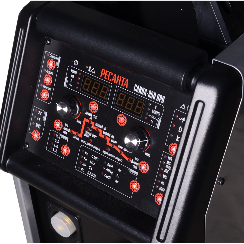 Сварочный полуавтомат Ресанта САИПА-350 ПРО (MIG/MAG) 65/137