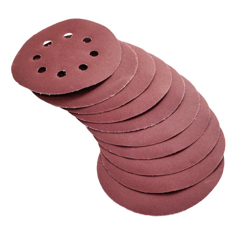 Круг абразивный д/липучки ПЕРФО,8 отв. Р240,125мм Политех Инструмент Инструмент 2005324