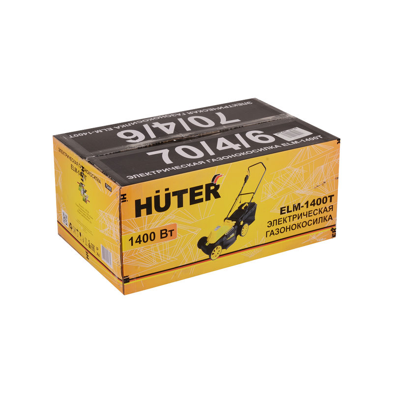 Газонокосилка электрическая HUTER ELM-1400T 70/4/6