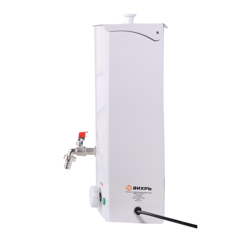 Бачок с электронагревателем Вихрь, цвет белый 74/4/13