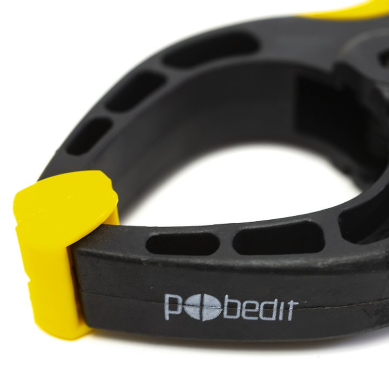 Зажим пластиковый длина 206 мм / раскрытие 82 мм Pobedit 2548722