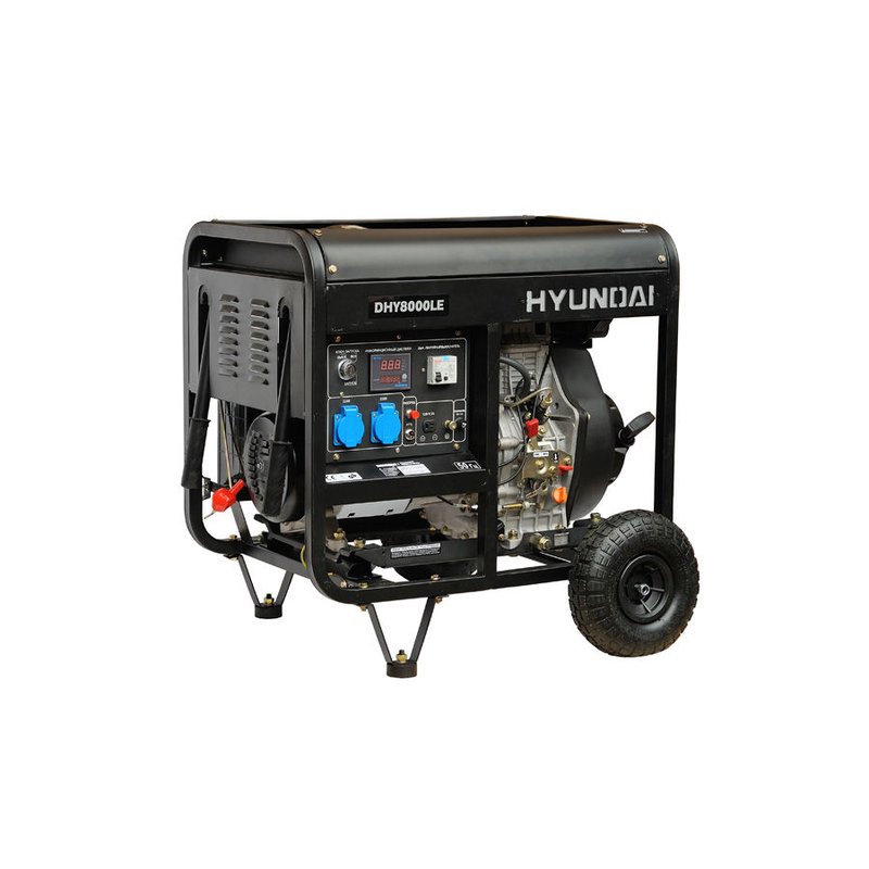 Дизельный генератор Hyundai DHY 8000LE