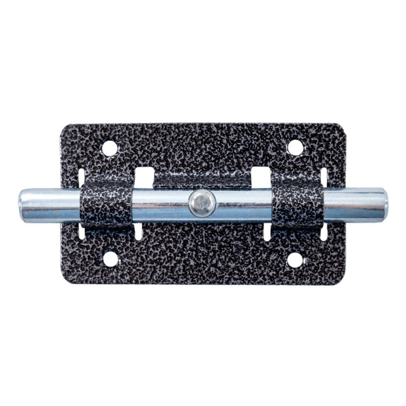 Задвижка накладная усиленная 64х115 мм, серебро Россия 8137251