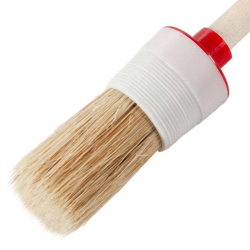 Кисть круглая в пластмассовой оправке № 6 (30мм.) Политех Инструмент Инструмент 1511030