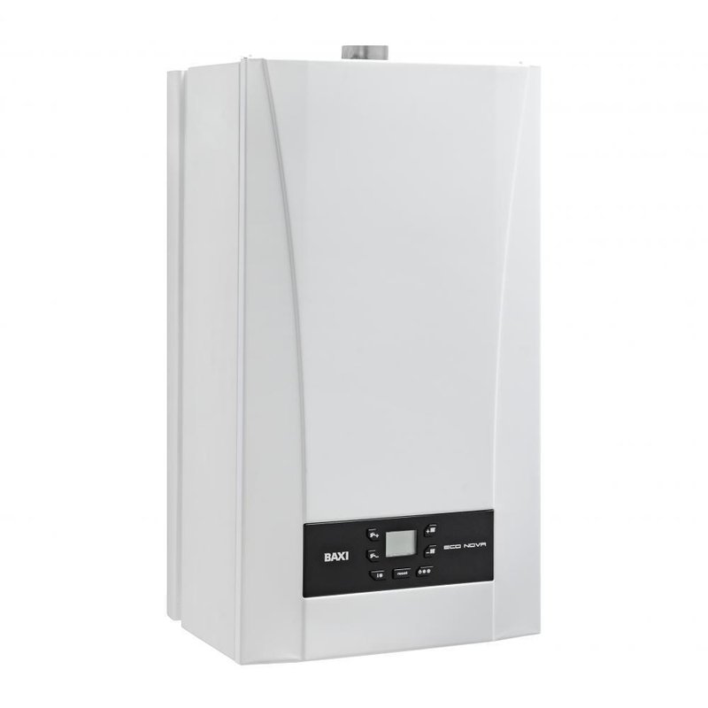 Котёл газовый настенный, Baxi, ECO NOVA 18F, белый