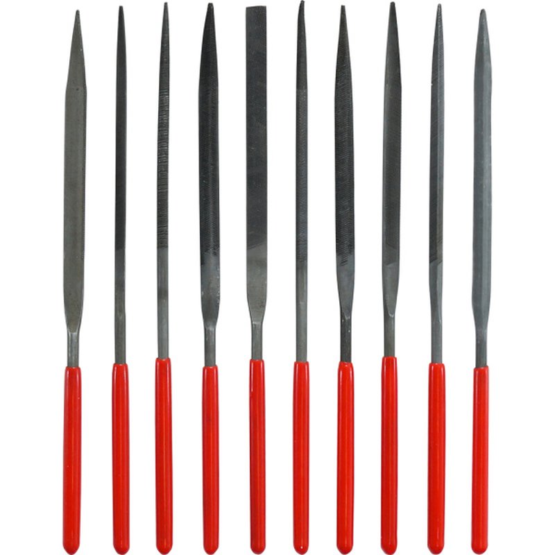 Набор надфилей металлич. 140 мм * ø 3 мм, 10 штук Политех Инструмент Инструмент 2640050