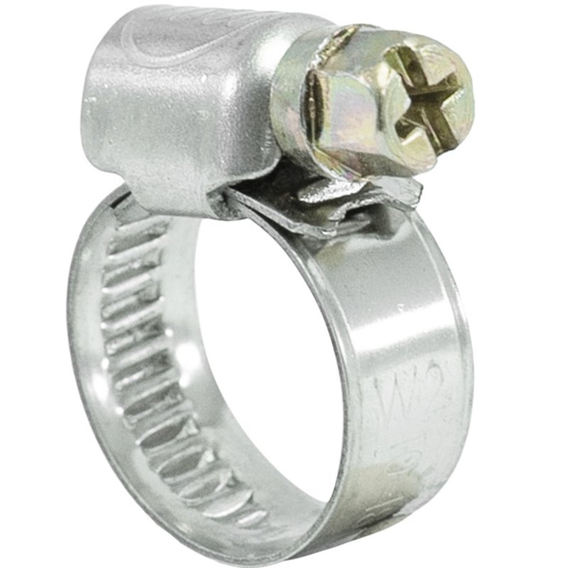 Хомуты червячные накатные, нержавеющая сталь, 5 шт./уп., 10мм-18мм Политех Инструмент Инструмент 3203110