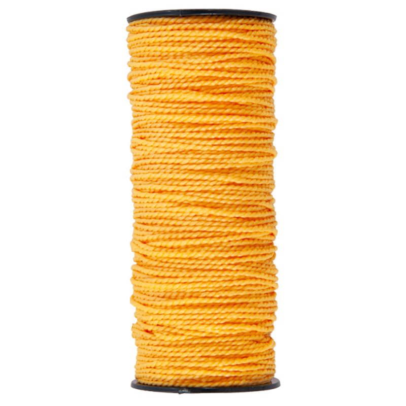 Нить капроновая на катушке 50 м. жёлтая усиленная 0,44 ктекс; 45 кгс Политех Инструмент Инструмент 8001007