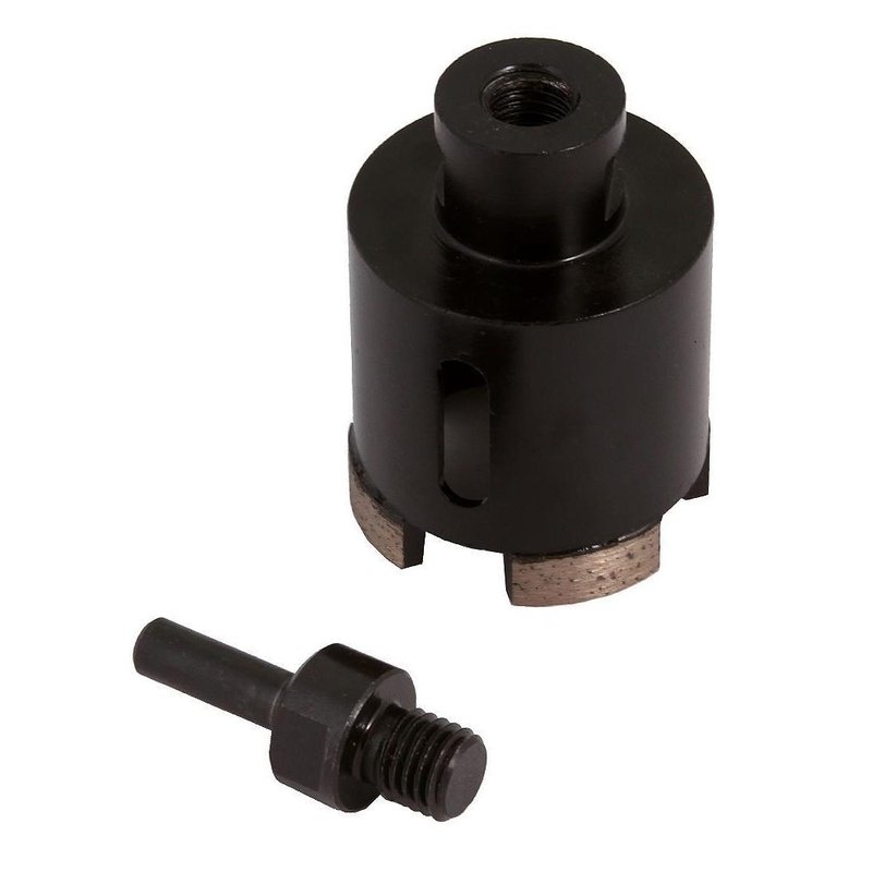 Коронка алмазная по керамограниту 50 мм Серебряная пайка Trio-Diamond GCB765