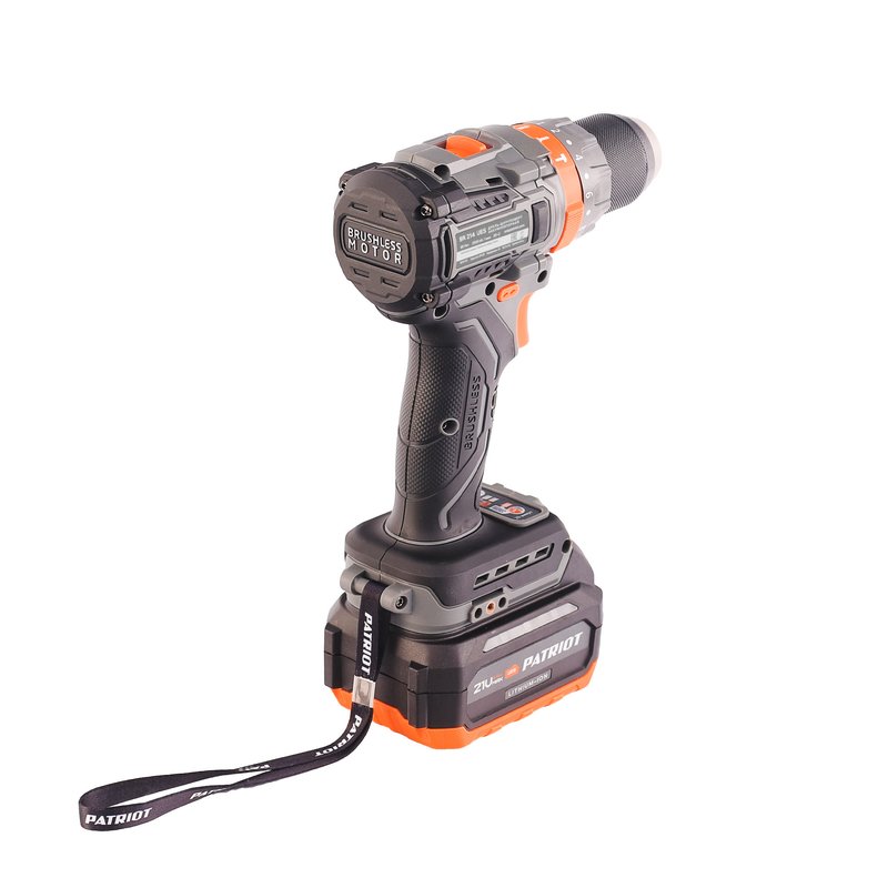 Дрель-шуруповерт аккумуляторная PATRIOT BR 214 UES (180301514)