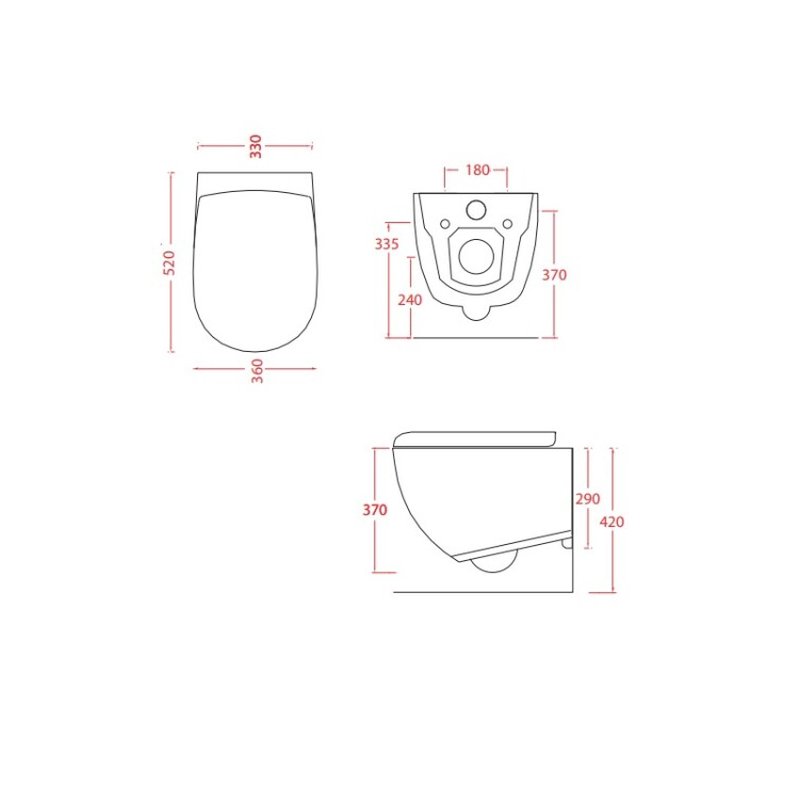 Унитаз, , File 2.0, подвесной, шгв 370*530*370, цвет-белый матовый Artceram FLV004 05 30