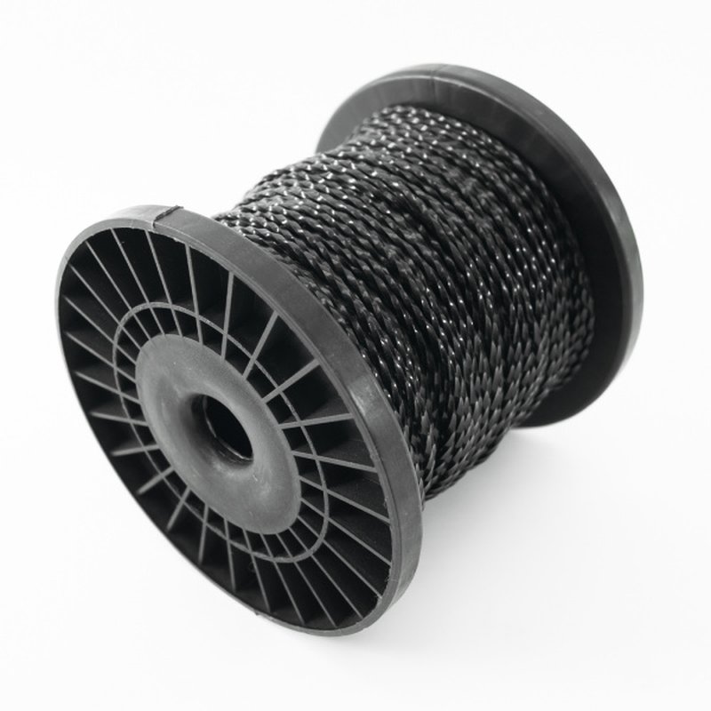 Леска для триммера Gold  "квадрат витая" 2,4мм*100м Polyagro 7704491