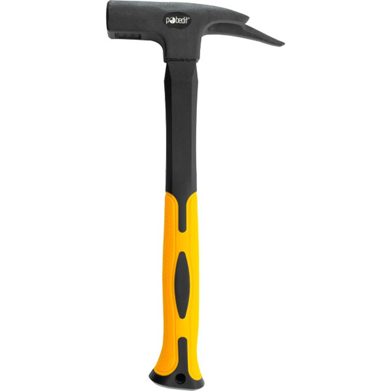 Молоток кровельщика 600 г с магнитом, Pobedit Pobedit 2534165