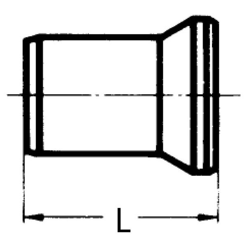 Патрубок приборный 110/250 мм REHAU 11216441001