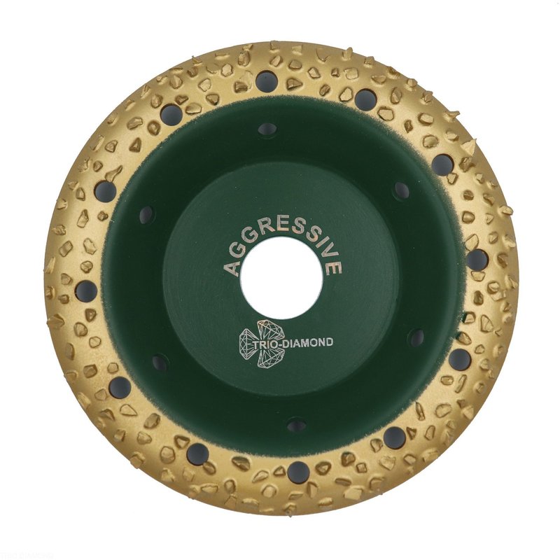 Алмазная круглая чашка Trio-Diamond Grand Aggressive по дереву 125 (390101)